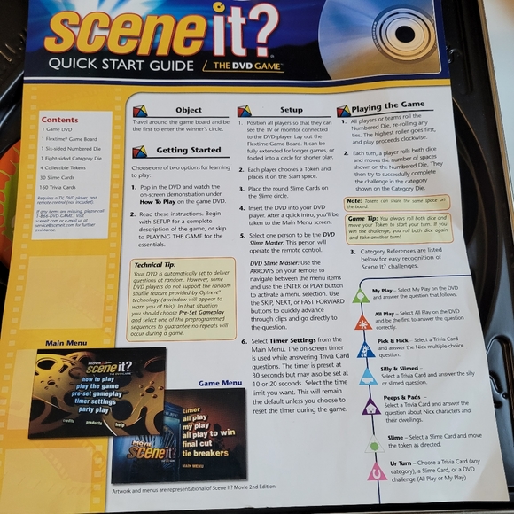 Nick Scene It Interactive DVD Game by Screenlife Complete Tin Box Edition - Picture 7 of 9